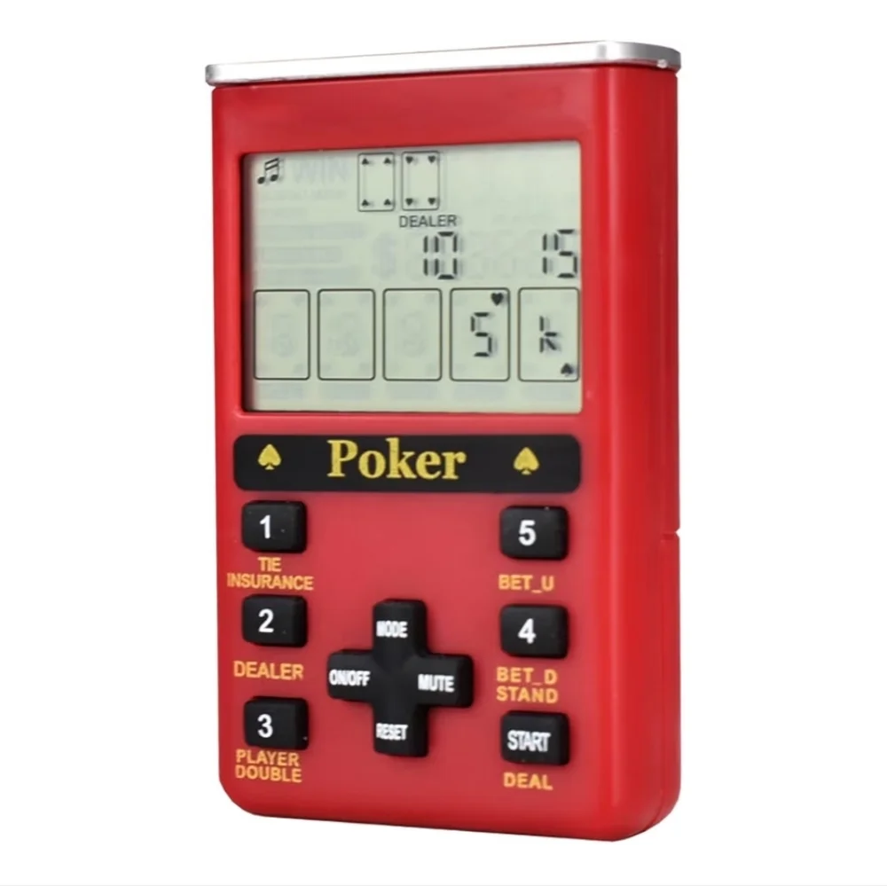 LYGHT 7-in-1 Poker+ Handheld Electronic Game Console